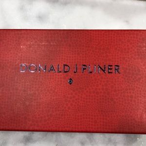 Donald J Pliner Bronze Flats